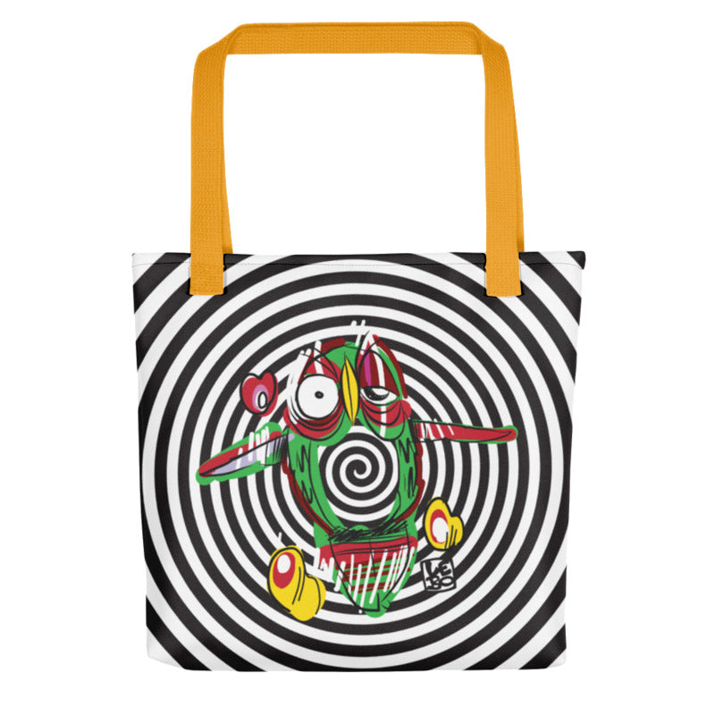 Spiraling Owl (V1) – Lebo Tote bag